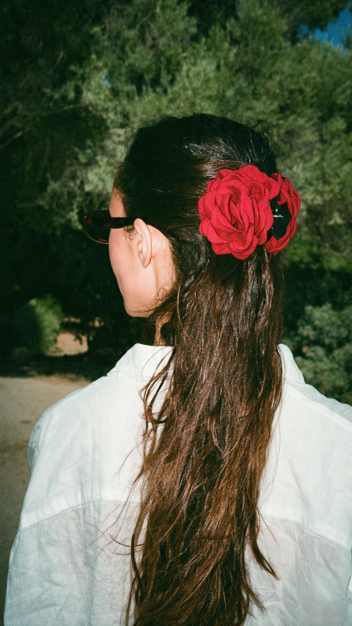 PINZAS FLOR PELO