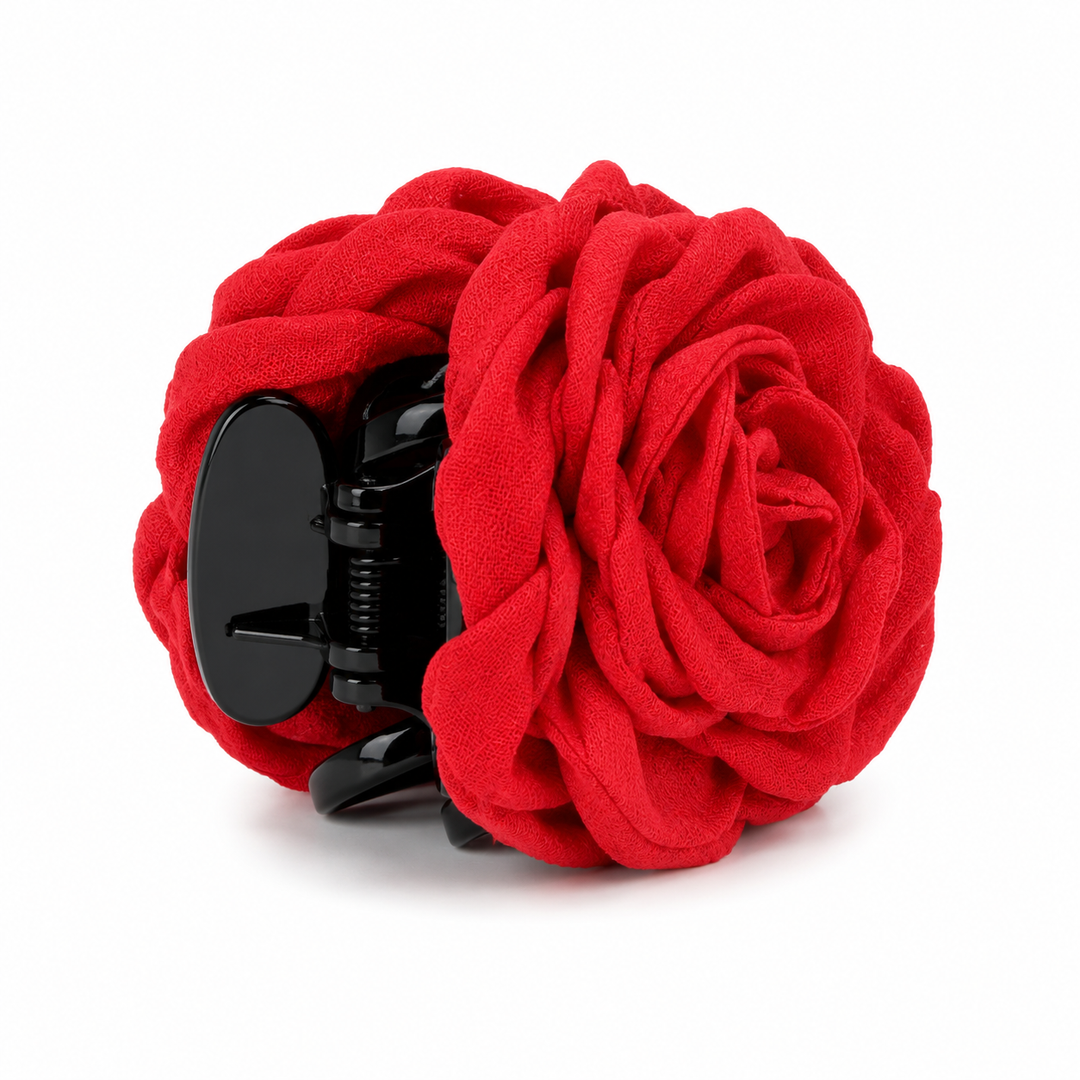 PINZA FLOR ROJO