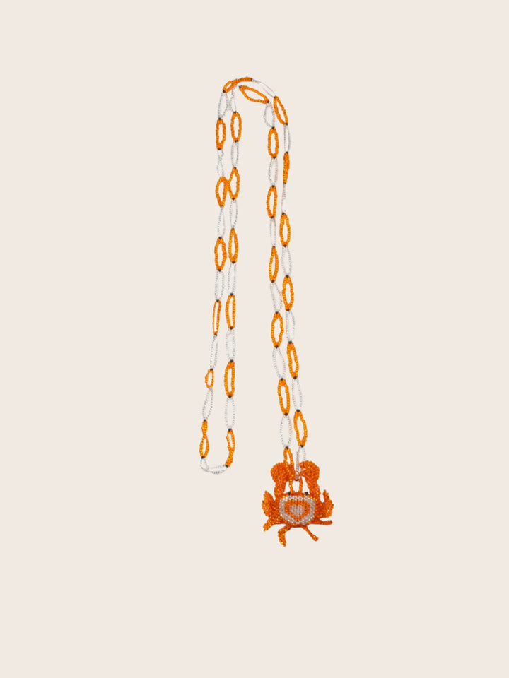 COLLAR CANGREJO NARANJA