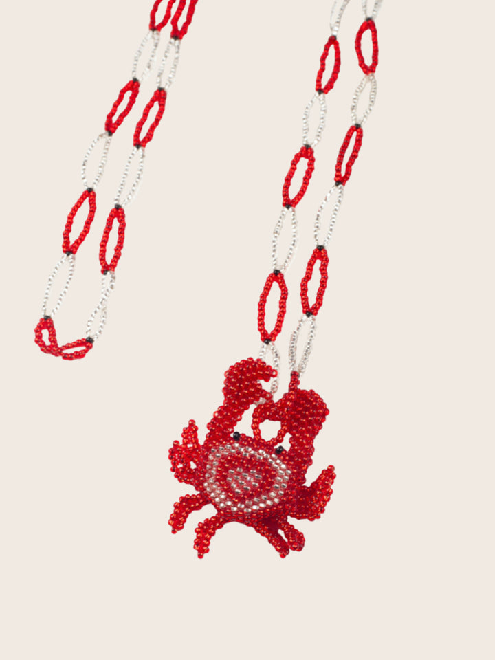 COLLAR CANGREJO ROJO