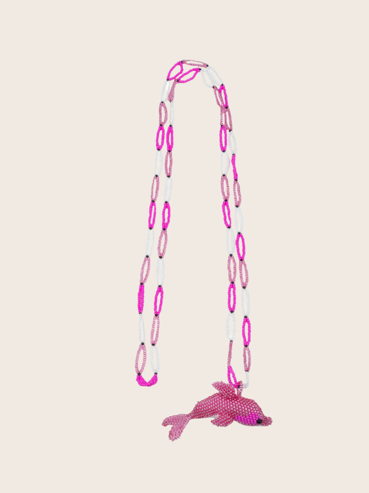 COLLAR DELFIN ROSA