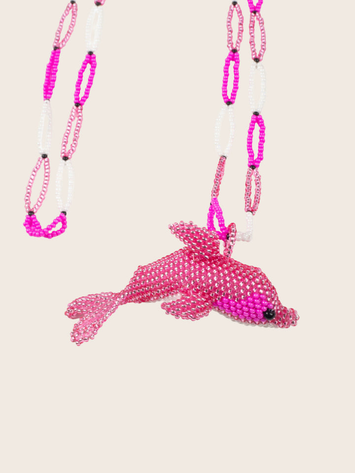 COLLAR DELFIN ROSA