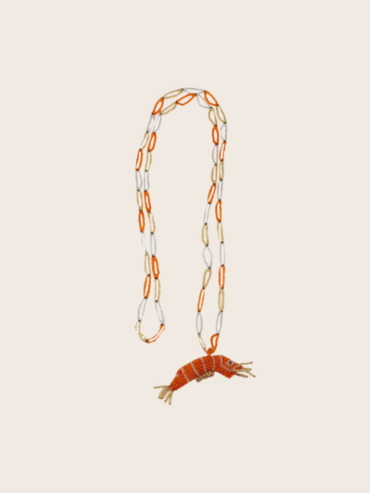 COLLAR GAMBA NARANJA MIX
