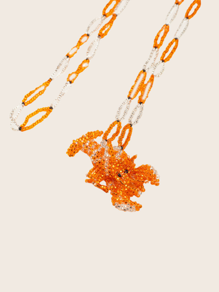 COLLAR LANGOSTA NARANJA