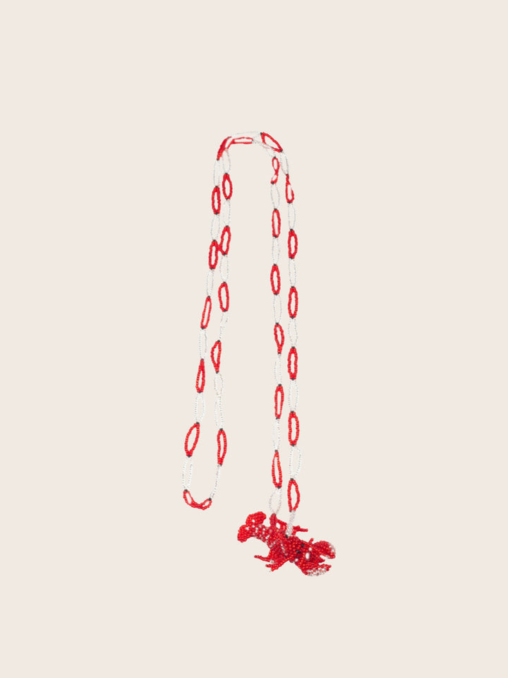 COLLAR LANGOSTA ROJA