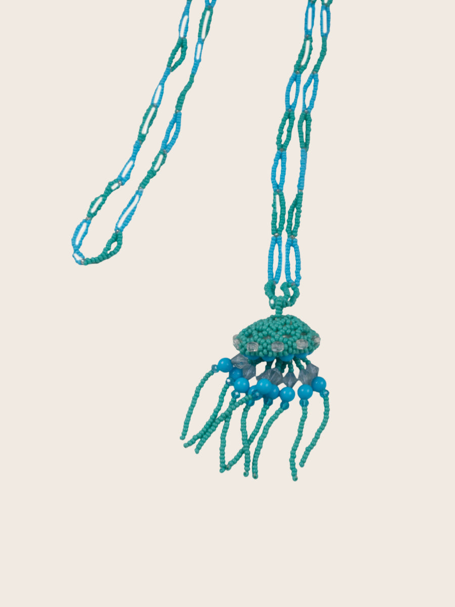 COLLAR MEDUSA TURQUESA