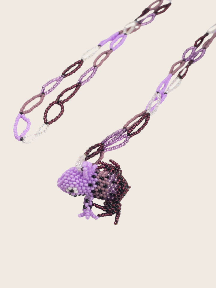 COLLAR RANA MALVA